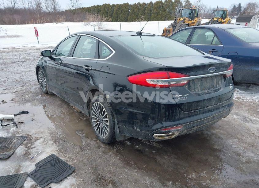 Photo 3 of 2017 Ford Fusion SE (VIN 3FA6P0T92HR389015)