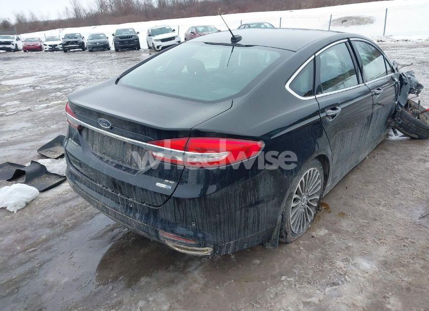 Photo 4 of 2017 Ford Fusion SE (VIN 3FA6P0T92HR389015)