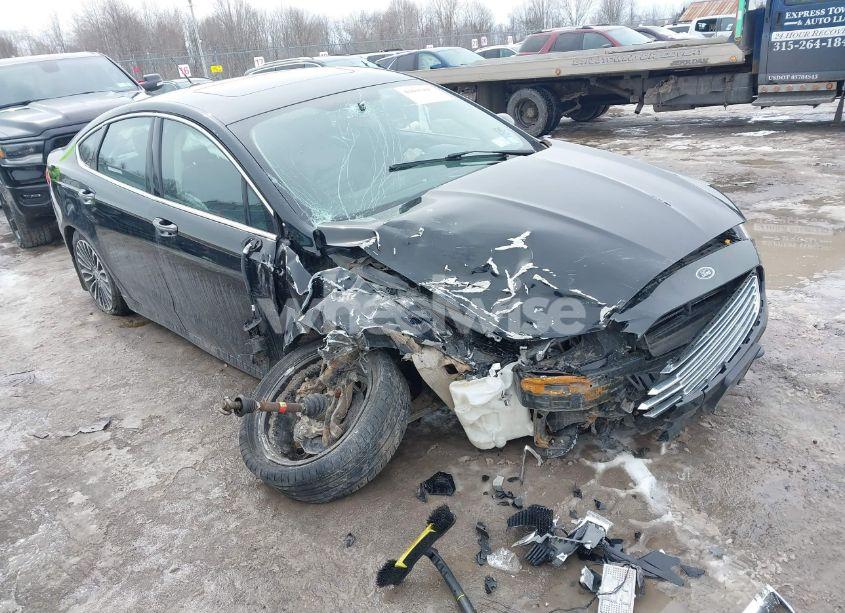 Photo 6 of 2017 Ford Fusion SE (VIN 3FA6P0T92HR389015)