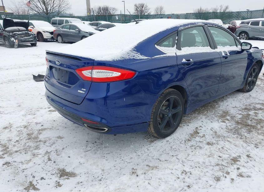 Photo 4 of 2016 Ford Fusion SE (VIN 3FA6P0T93GR295157)