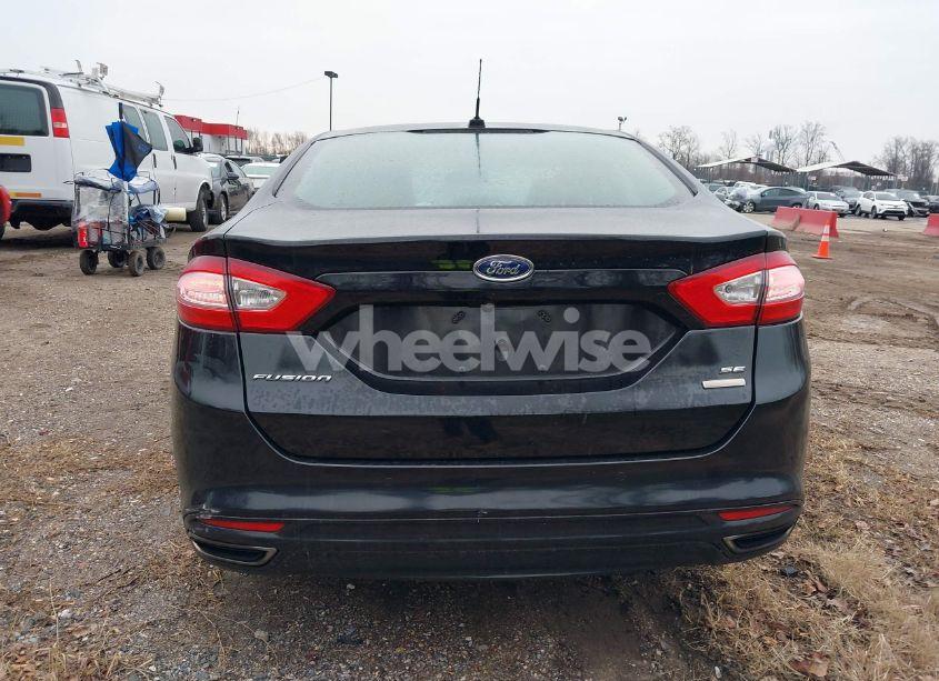 Photo 17 of 2016 Ford Fusion SE (VIN 3FA6P0T93GR401610)
