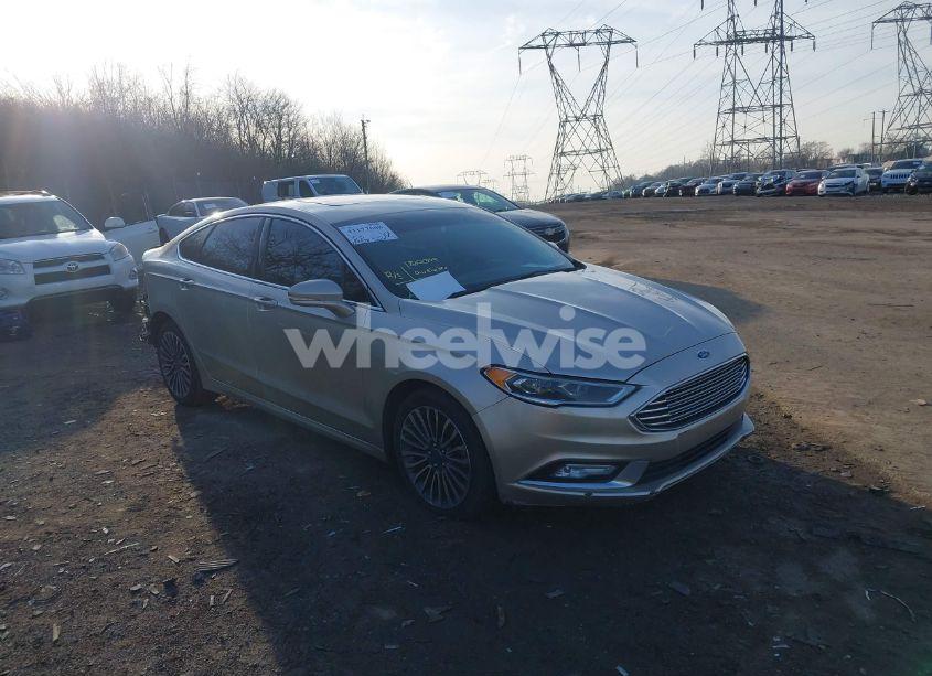2017 Ford Fusion SE (VIN 3FA6P0T93HR198221) main photo
