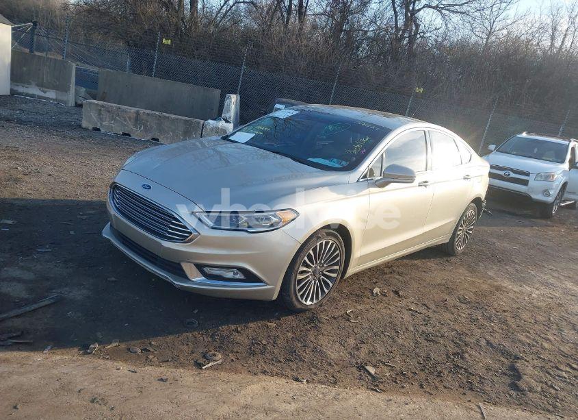 Photo 2 of 2017 Ford Fusion SE (VIN 3FA6P0T93HR198221)