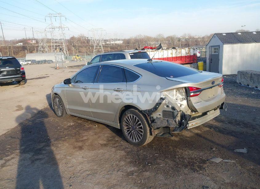 Photo 3 of 2017 Ford Fusion SE (VIN 3FA6P0T93HR198221)