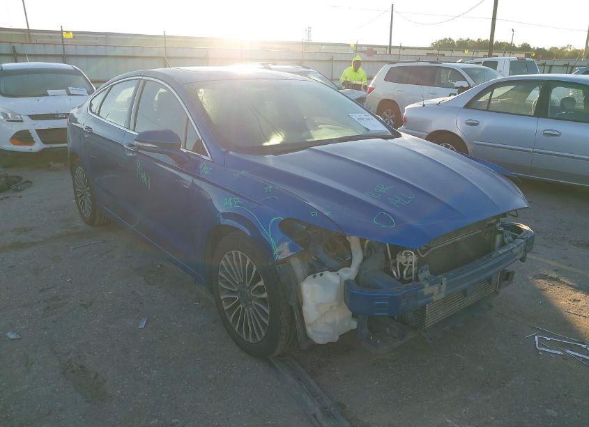 2017 Ford Fusion SE (VIN 3FA6P0T93HR206835) main photo