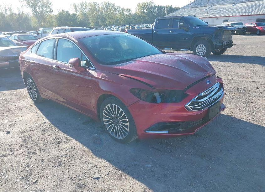2017 Ford Fusion SE (VIN 3FA6P0T93HR273502) main photo