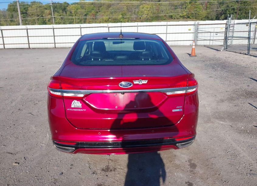 Photo 16 of 2017 Ford Fusion SE (VIN 3FA6P0T93HR273502)
