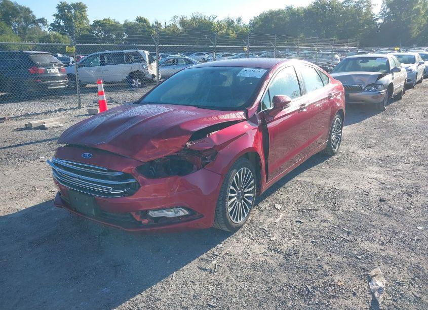 Photo 2 of 2017 Ford Fusion SE (VIN 3FA6P0T93HR273502)