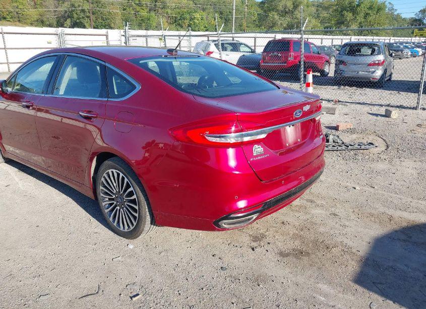 Photo 3 of 2017 Ford Fusion SE (VIN 3FA6P0T93HR273502)