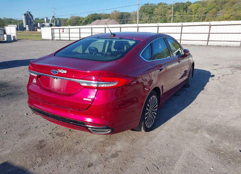 Photo 4 of 2017 Ford Fusion SE (VIN 3FA6P0T93HR273502)
