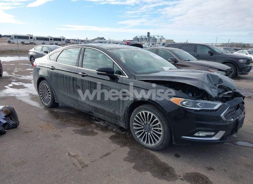 2017 Ford Fusion SE (VIN 3FA6P0T93HR275069) main photo