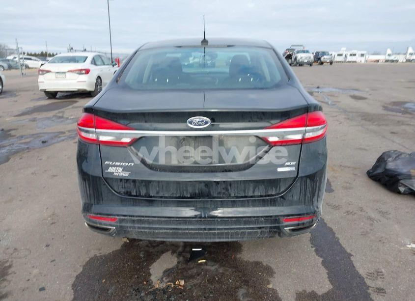 Photo 17 of 2017 Ford Fusion SE (VIN 3FA6P0T93HR275069)