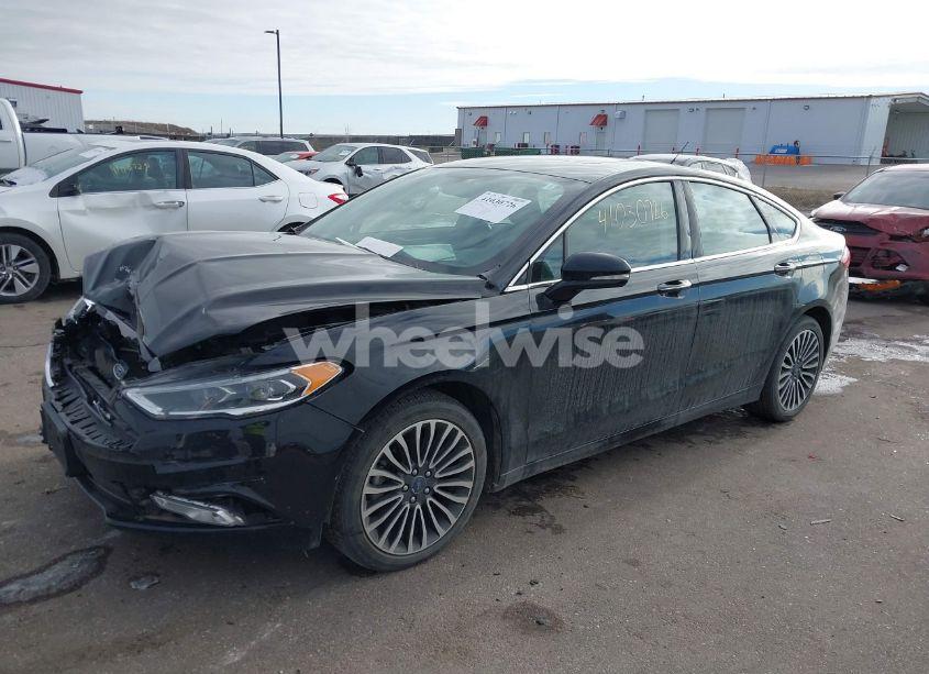 Photo 2 of 2017 Ford Fusion SE (VIN 3FA6P0T93HR275069)