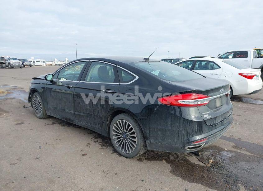 Photo 3 of 2017 Ford Fusion SE (VIN 3FA6P0T93HR275069)