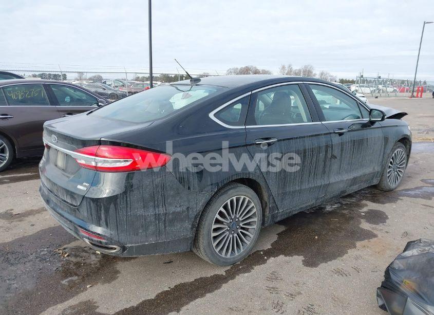 Photo 4 of 2017 Ford Fusion SE (VIN 3FA6P0T93HR275069)