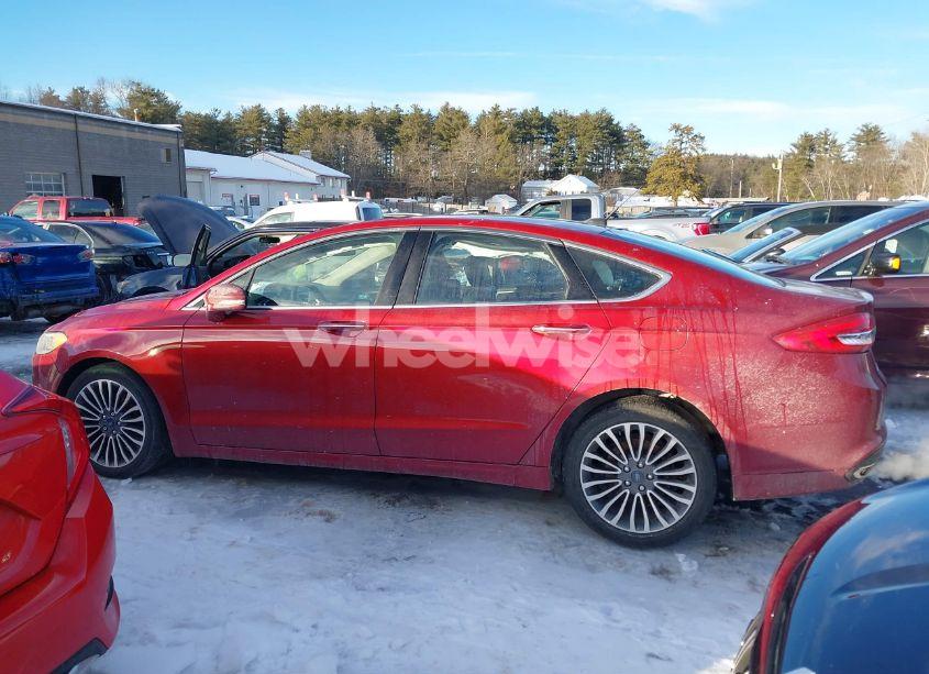 Photo 14 of 2017 Ford Fusion SE (VIN 3FA6P0T93HR308331)