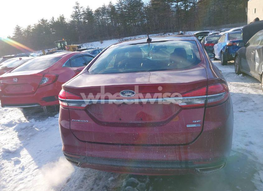 Photo 16 of 2017 Ford Fusion SE (VIN 3FA6P0T93HR308331)