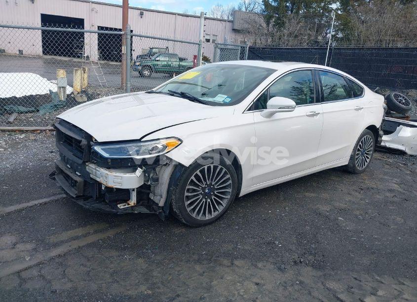 Photo 2 of 2017 Ford Fusion SE (VIN 3FA6P0T94HR268373)
