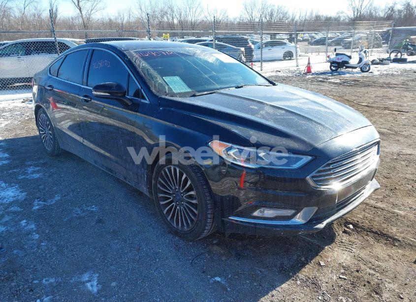 2017 Ford Fusion SE (VIN 3FA6P0T95HR119454) main photo