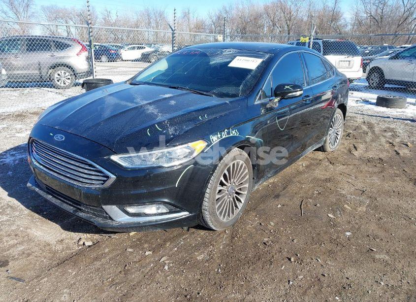 Photo 2 of 2017 Ford Fusion SE (VIN 3FA6P0T95HR119454)