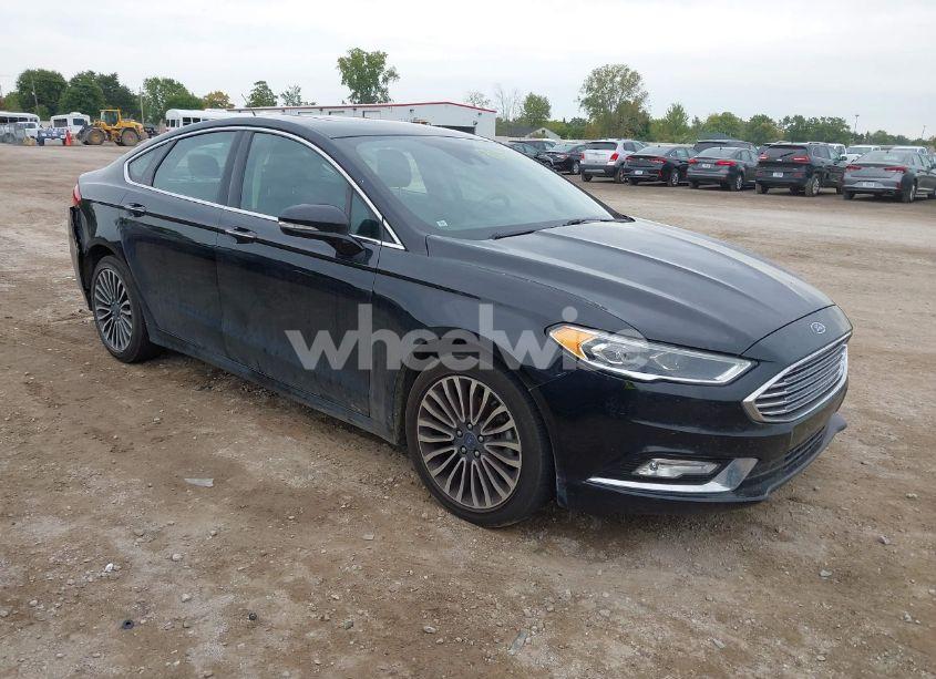 2017 Ford Fusion SE (VIN 3FA6P0T95HR140398) main photo