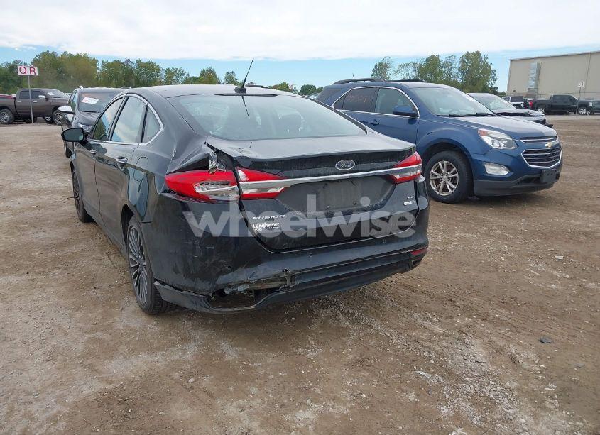 Photo 6 of 2017 Ford Fusion SE (VIN 3FA6P0T95HR140398)