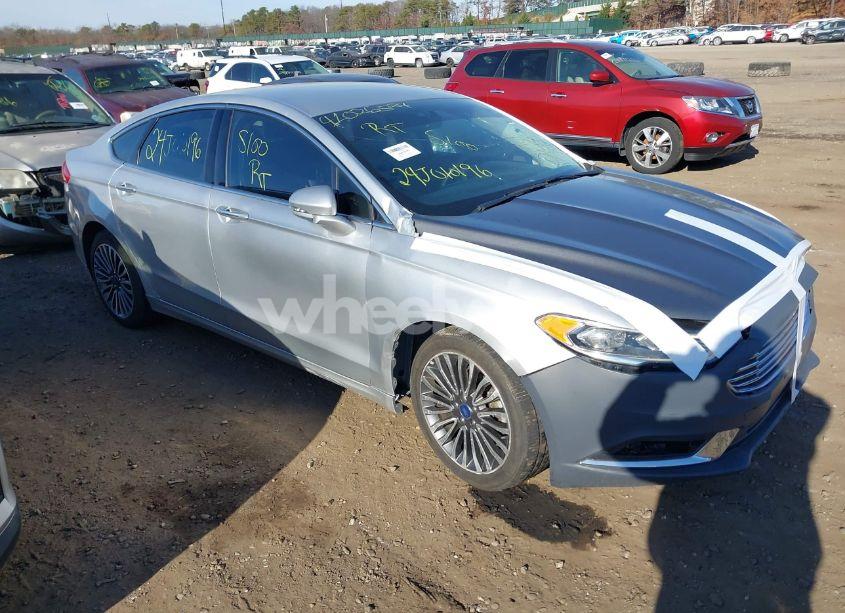 2017 Ford Fusion SE (VIN 3FA6P0T95HR322568) main photo