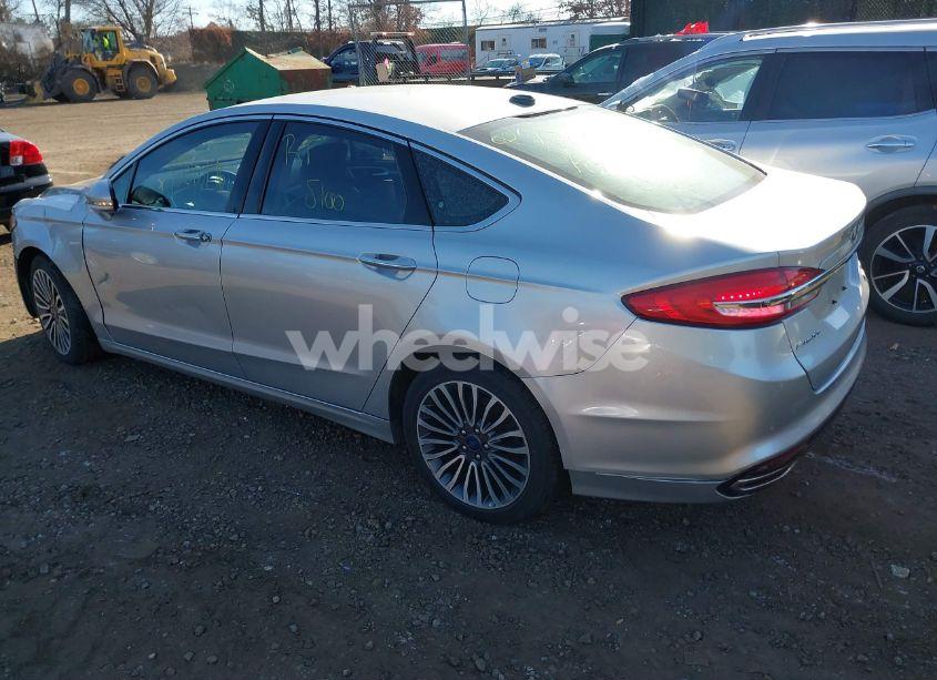 Photo 3 of 2017 Ford Fusion SE (VIN 3FA6P0T95HR322568)