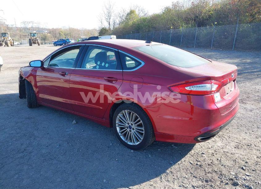 Photo 2 of 2016 Ford Fusion SE (VIN 3FA6P0T96GR120871)
