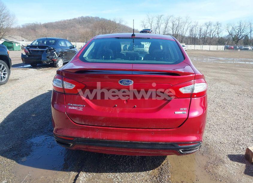 Photo 17 of 2016 Ford Fusion SE (VIN 3FA6P0T96GR312887)