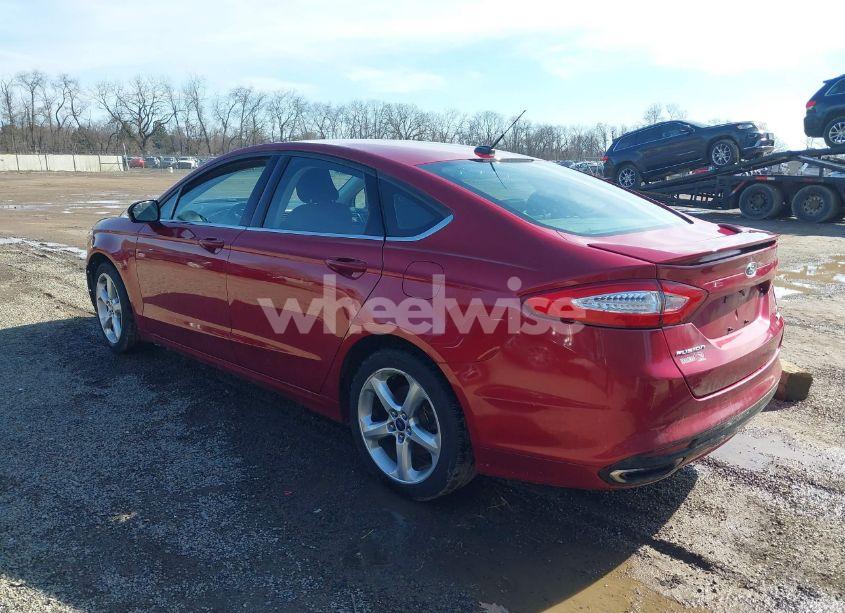 Photo 3 of 2016 Ford Fusion SE (VIN 3FA6P0T96GR312887)