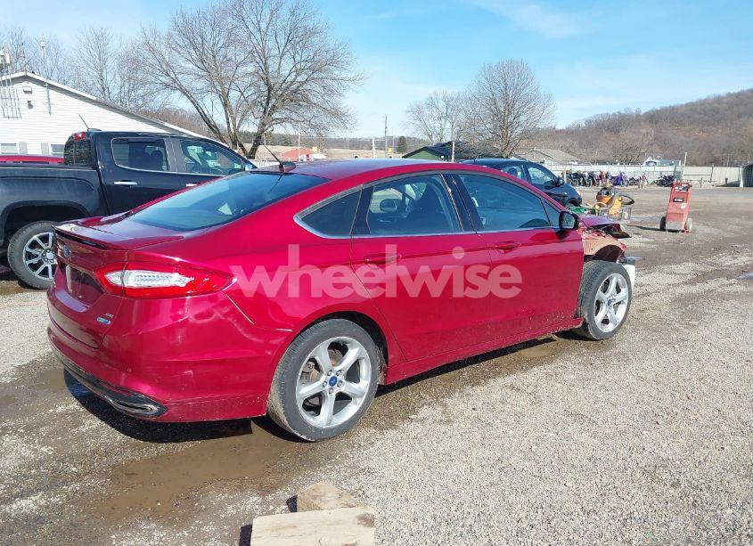 Photo 4 of 2016 Ford Fusion SE (VIN 3FA6P0T96GR312887)
