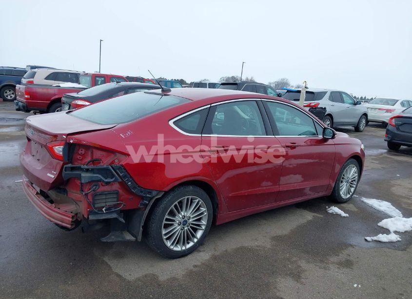 Photo 14 of 2016 Ford Fusion SE (VIN 3FA6P0T96GR381448)