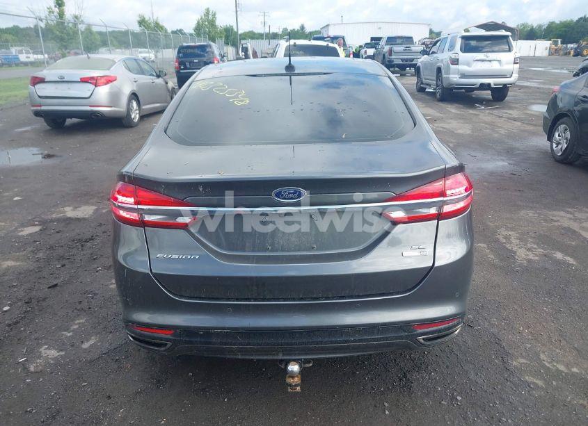 Photo 17 of 2017 Ford Fusion SE (VIN 3FA6P0T96HR140314)