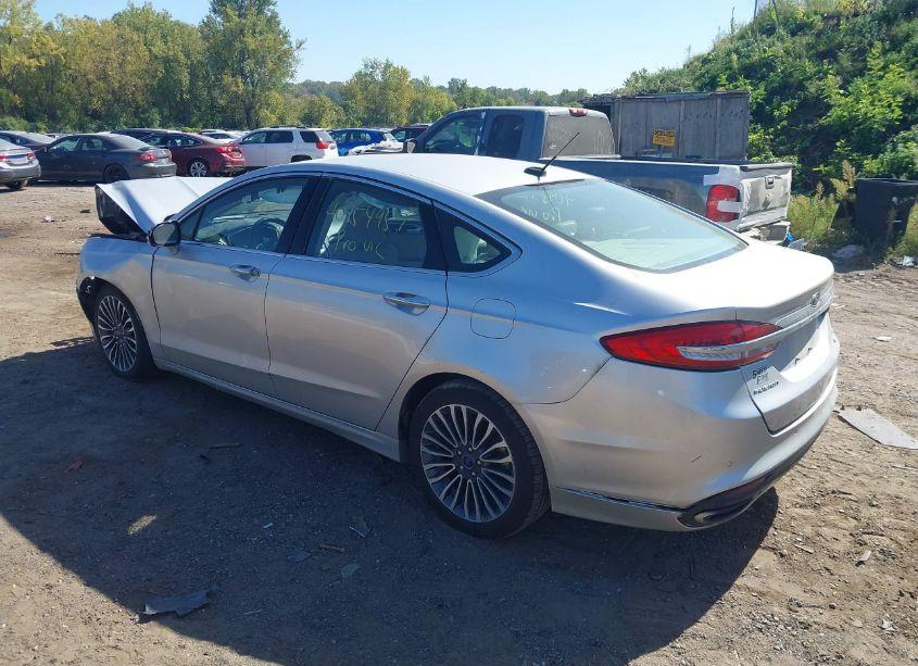 Photo 3 of 2017 Ford Fusion SE (VIN 3FA6P0T96HR185754)
