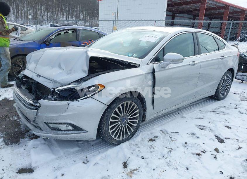 Photo 2 of 2017 Ford Fusion SE (VIN 3FA6P0T96HR267970)
