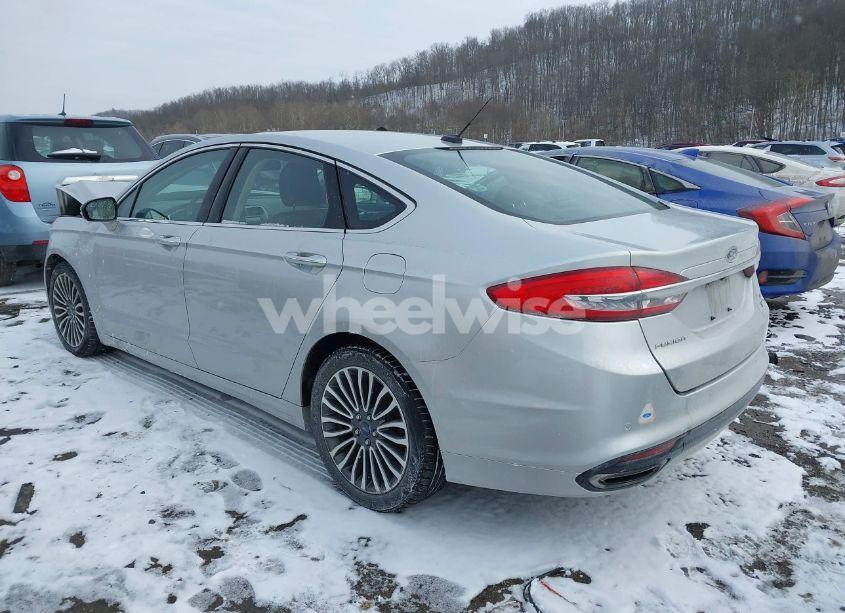 Photo 3 of 2017 Ford Fusion SE (VIN 3FA6P0T96HR267970)