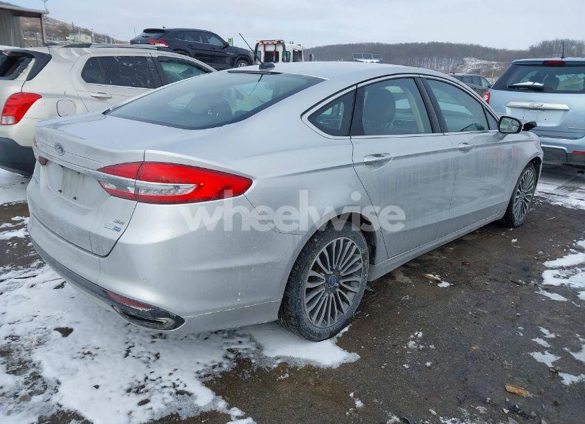 Photo 4 of 2017 Ford Fusion SE (VIN 3FA6P0T96HR267970)
