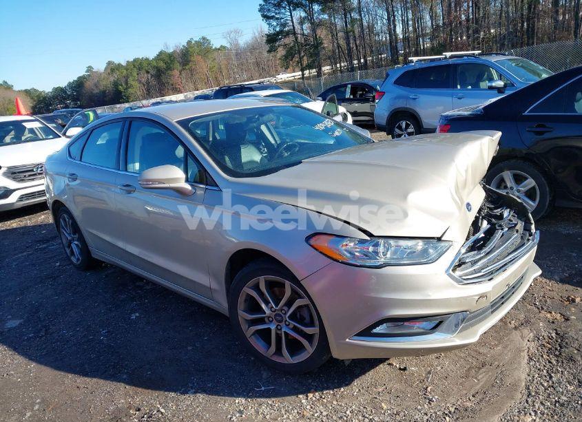 2017 Ford Fusion SE (VIN 3FA6P0T96HR289371) main photo