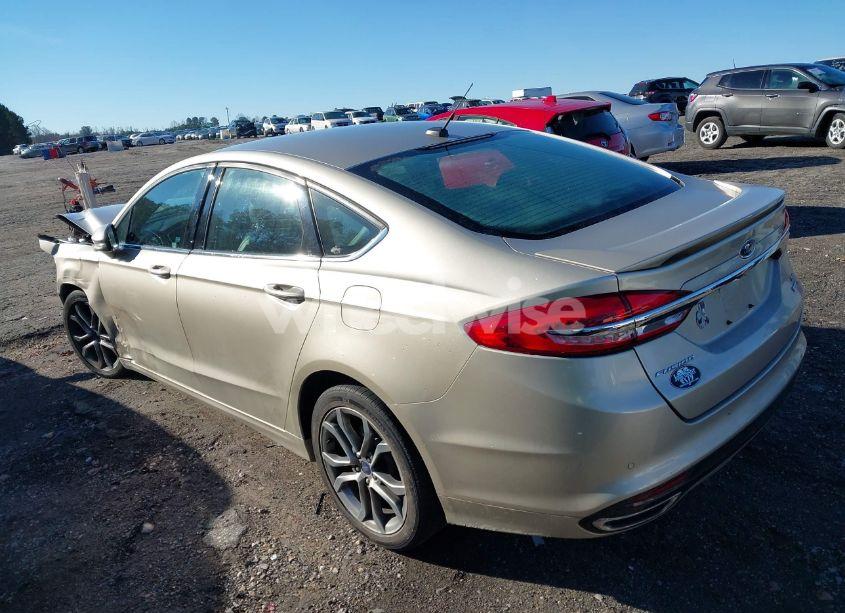 Photo 3 of 2017 Ford Fusion SE (VIN 3FA6P0T96HR289371)