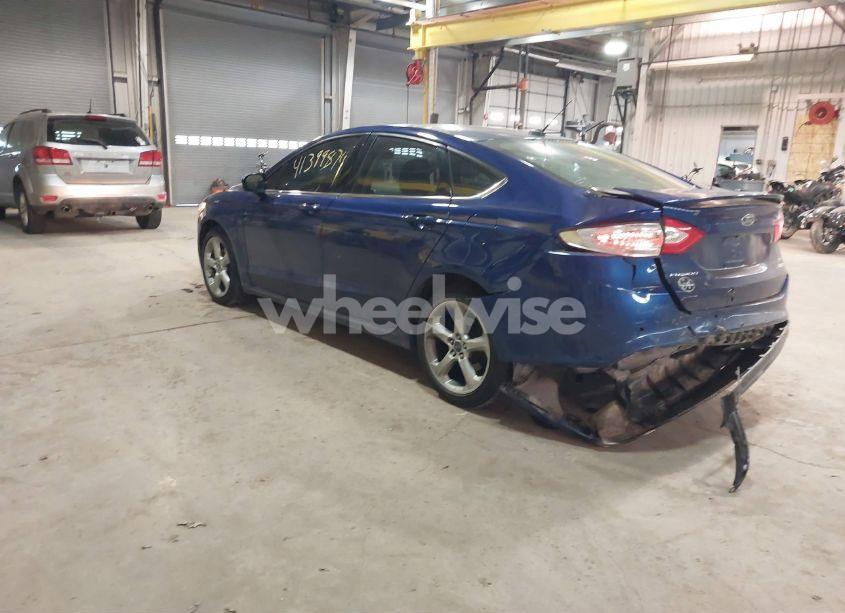 Photo 3 of 2016 Ford Fusion SE (VIN 3FA6P0T97GR248181)