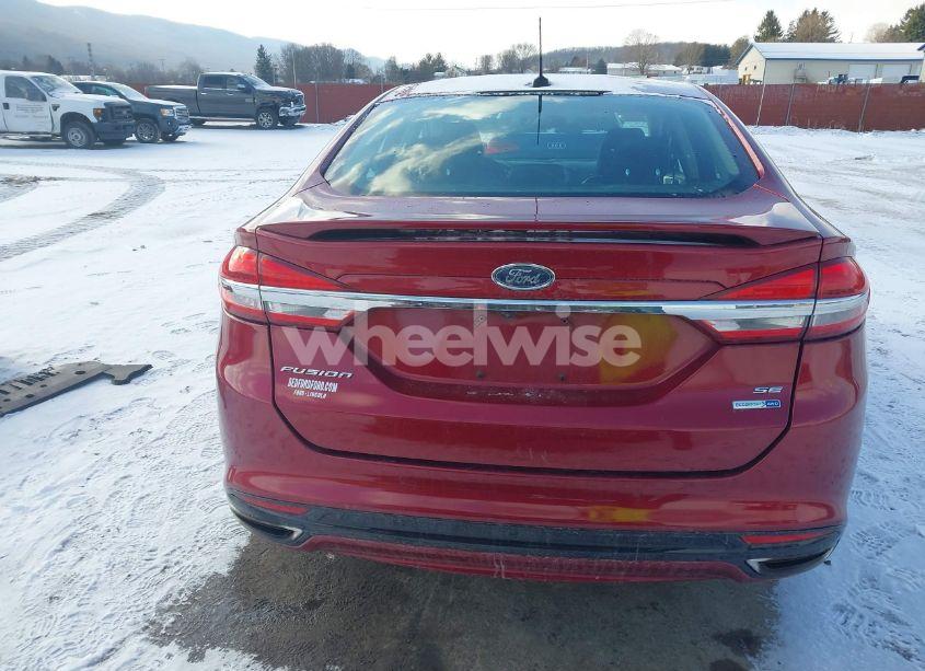 Photo 17 of 2017 Ford Fusion SE (VIN 3FA6P0T97HR166775)