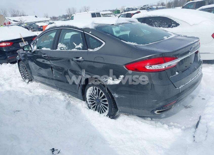 Photo 3 of 2017 Ford Fusion SE (VIN 3FA6P0T97HR406259)