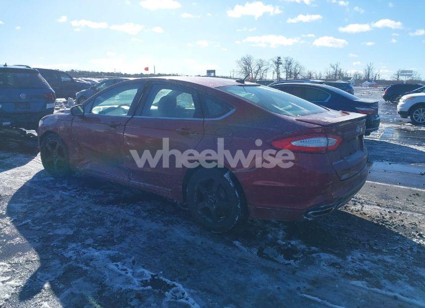 Photo 3 of 2016 Ford Fusion SE (VIN 3FA6P0T98GR154343)