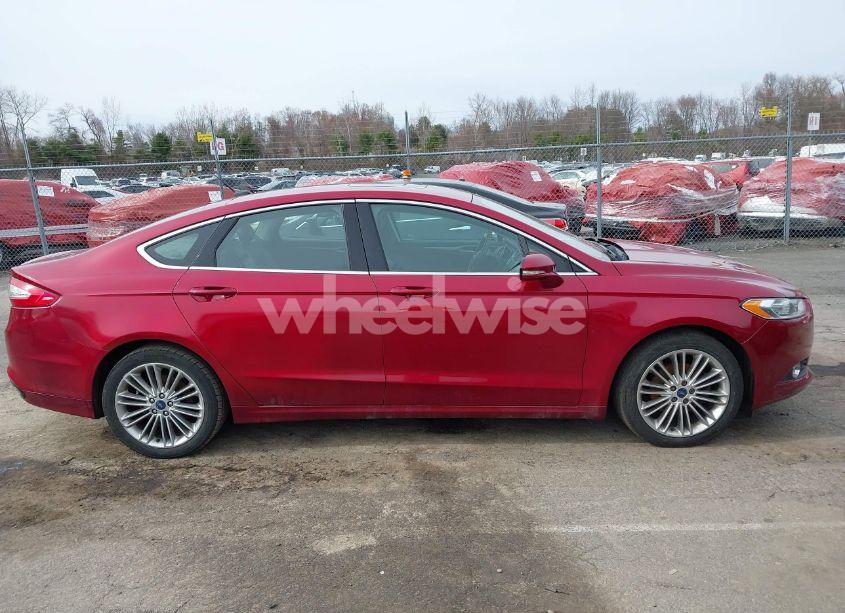 Photo 13 of 2016 Ford Fusion SE (VIN 3FA6P0T98GR348547)