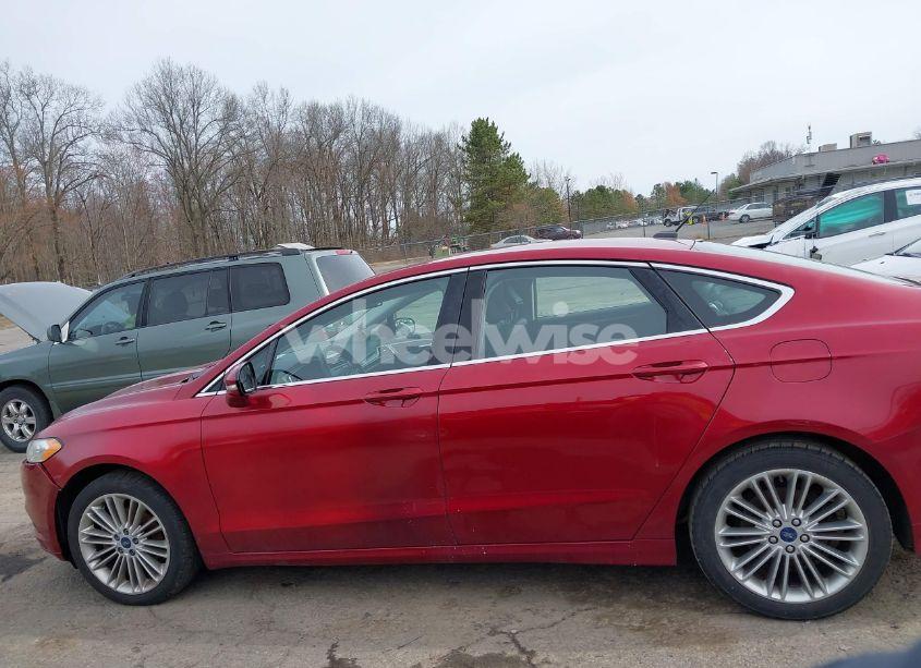 Photo 14 of 2016 Ford Fusion SE (VIN 3FA6P0T98GR348547)