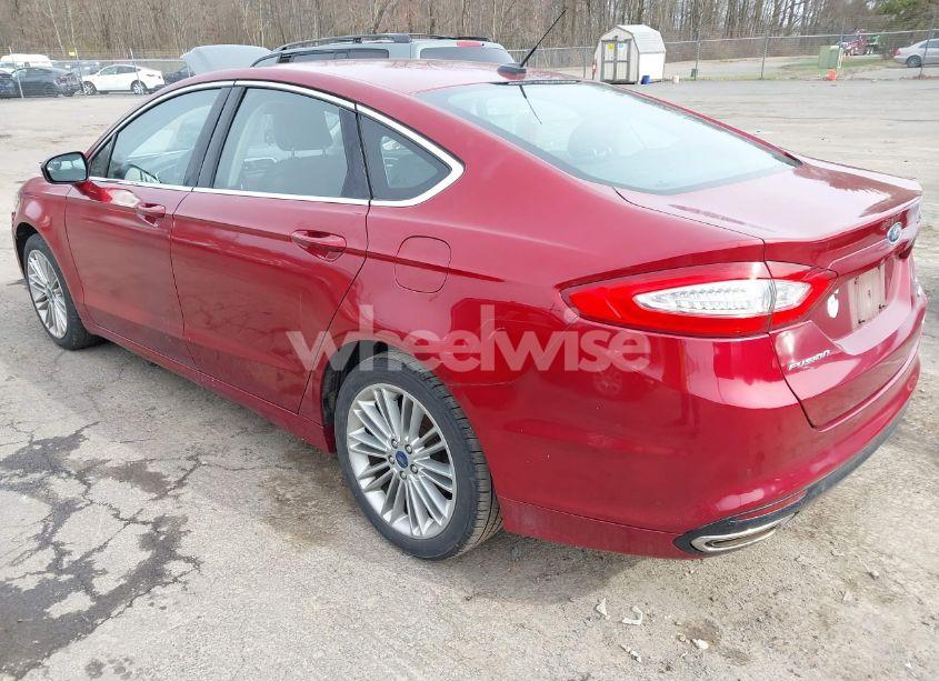 Photo 3 of 2016 Ford Fusion SE (VIN 3FA6P0T98GR348547)