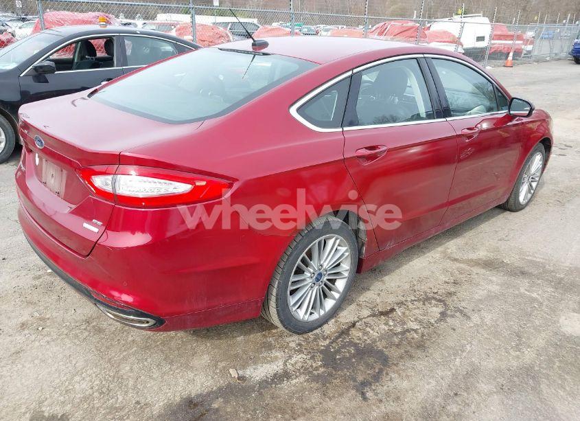 Photo 4 of 2016 Ford Fusion SE (VIN 3FA6P0T98GR348547)