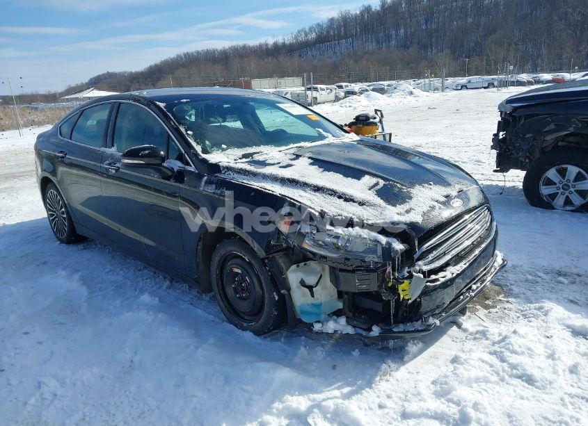 2017 Ford Fusion SE (VIN 3FA6P0T98HR139925) main photo