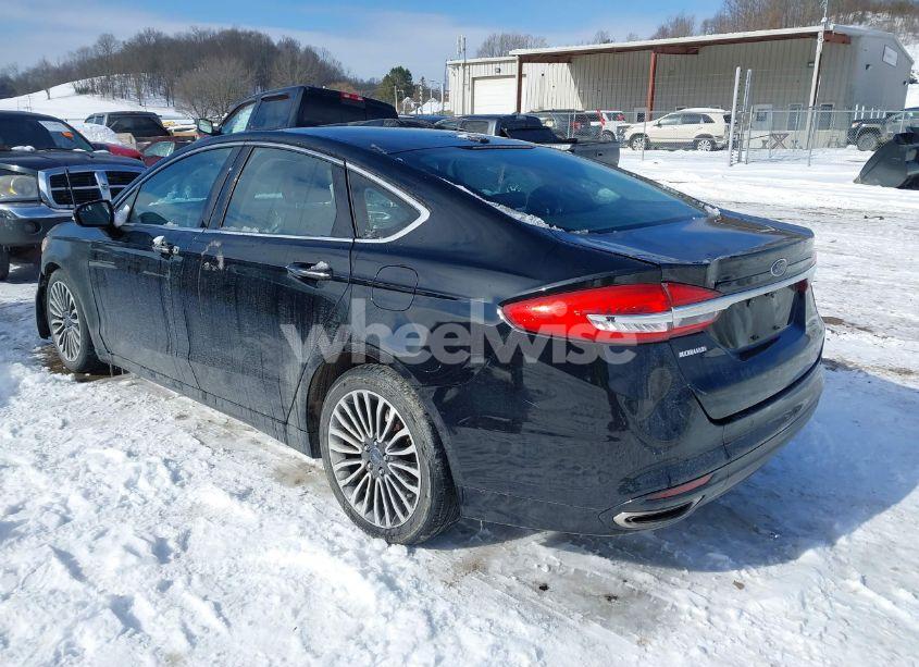 Photo 3 of 2017 Ford Fusion SE (VIN 3FA6P0T98HR139925)